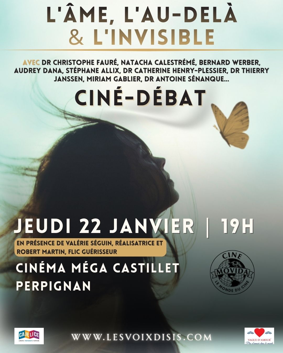 Projection du film Âme 2 à Perpignan – Les Voix d’Isis
Valérie Seguin - spiritualité - éveil des consciences