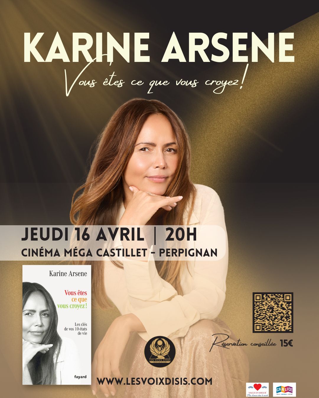 conférence de Karine Arsène à Perpignan